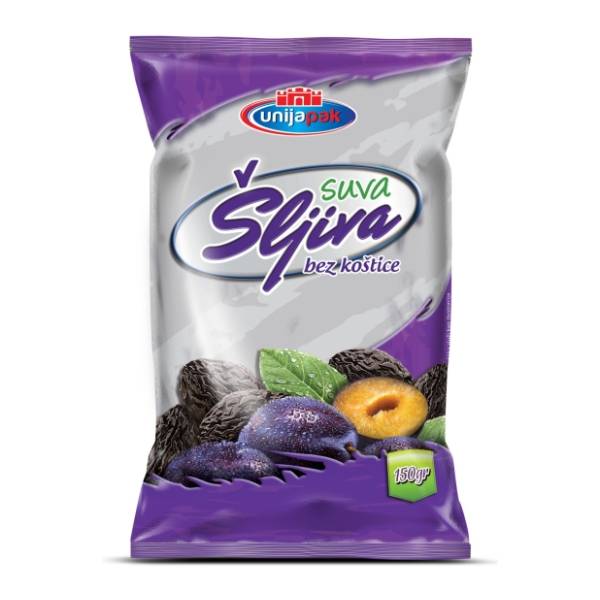 Suve šljive UNIJAPAK bez koštica 150g