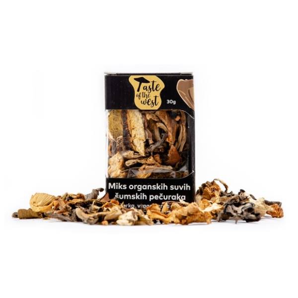 TASTE OF THE WEST mix organskih suvih šumskih pečuraka 30g