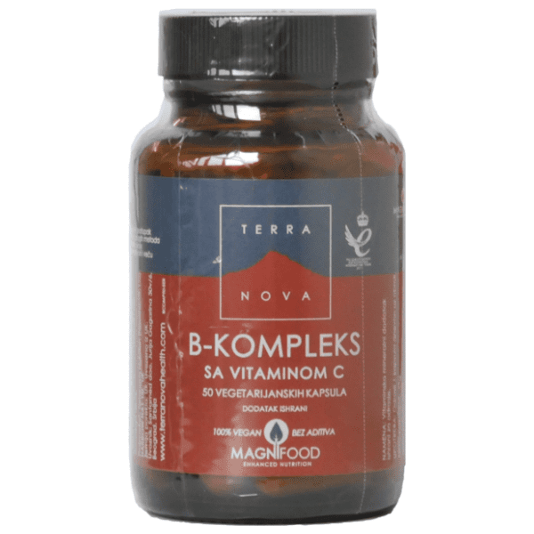 TERRANOVA B kompeks + vitamin C kapsule 50kom