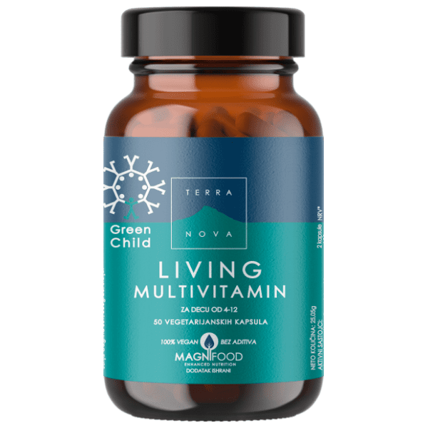 TERRANOVA Green child multivitaminski kompleks 4-12g 50kom
