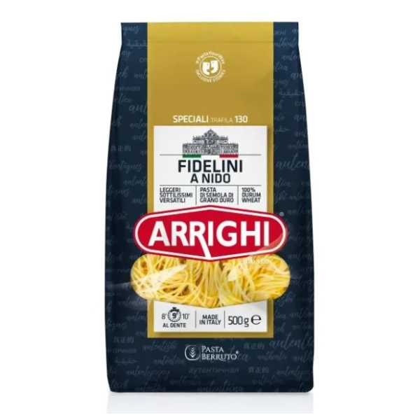 Testenina ARRIGHI fidelini nido 500g