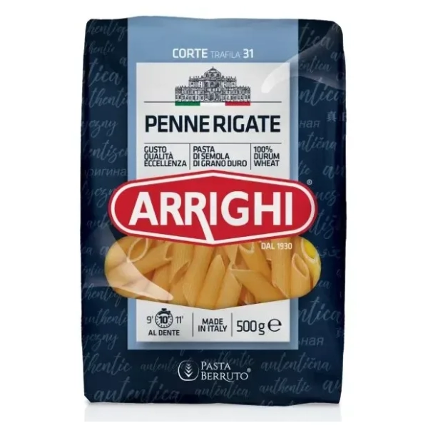 Testenina ARRIGHI penne rigate 500g
