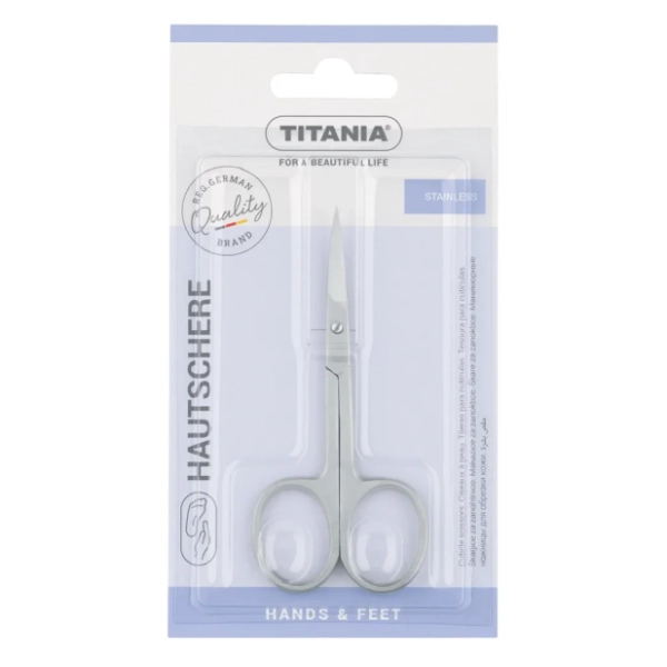 TITANIA makazice za nokte 1090/10H inox 1kom