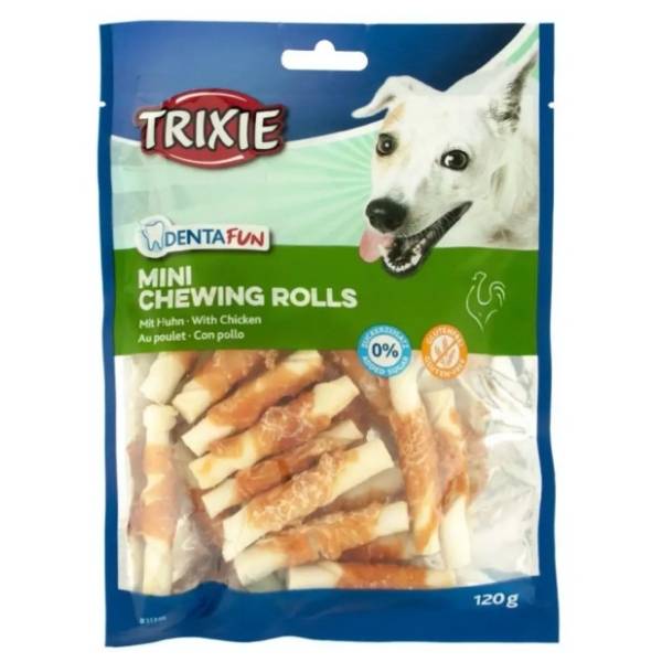 TRIXIE Mini chewing rolls rolnice za žvakanje piletina 120g