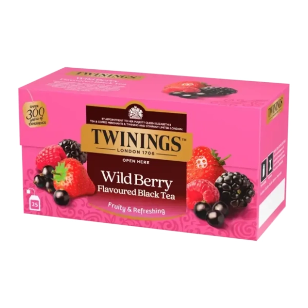 TWININGS čaj wild berry 50g