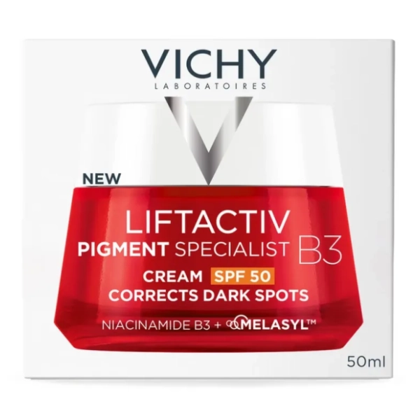 VICHY Liftactiv B3 krema protiv hiperpigmentacijskih fleka i bora SPF50 50ml