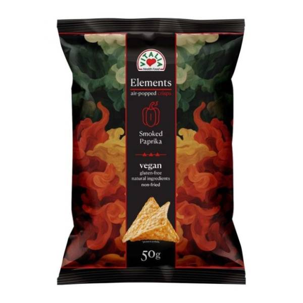 VITALIA Elements čips dimljena paprika 50g