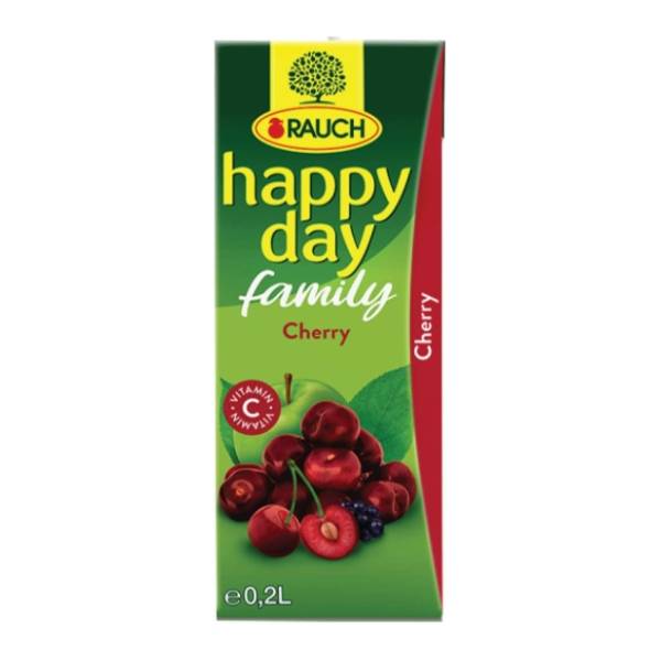 Voćni sok HAPPY DAY Family višnja 200ml