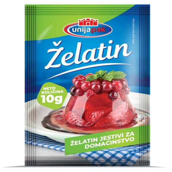 Želatin UNIJAPAK 10g