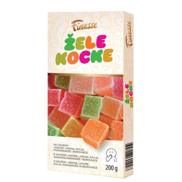 Žele kocke FINESSE 200g