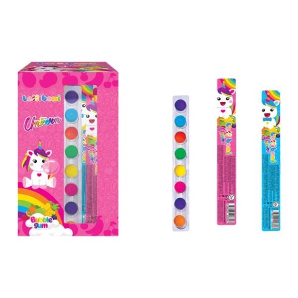 Žvake LOLLI BONI Blister unicorn 20g