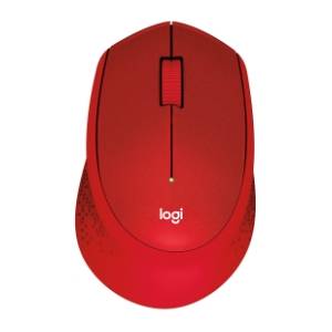 LOGITECH bežični miš M330 crveni