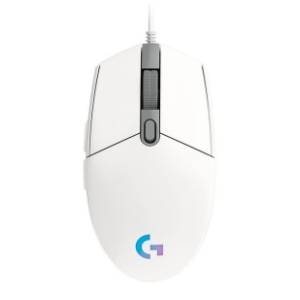 LOGITECH miš G203 Lightsync beli
