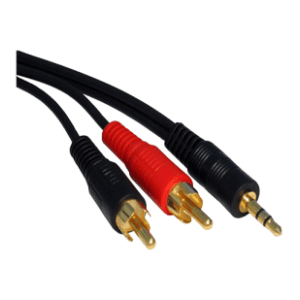 LINKOM konverter kabl 3.5mm (m) na 2xRCA (m) 1.5m