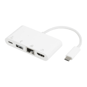 E-GREEN konverter USB-C 3.1 (m) na HDMI/USB 3.0/RJ45/USB-C