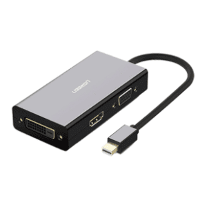 UGREEN konverter Mini DisplayPort (m) na HDMI/VGA/DVI (ž/ž/ž)
