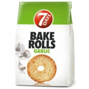 7 DAYS Bake rolls garlic 150g