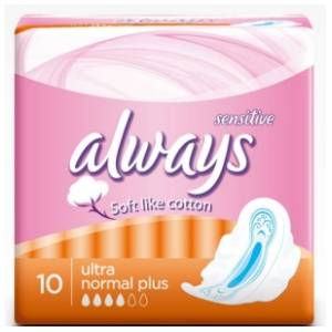 ALWAYS Sensitive Plus ulošci 10kom