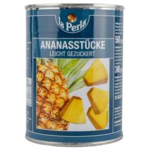 Kompot ananas kocka LA PERLA 580g
