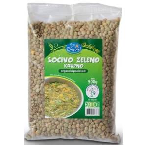 BEYOND sočivo zeleno krupno 500g
