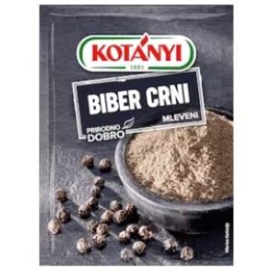 Biber KOTANYI crni mleveni kesica 17g