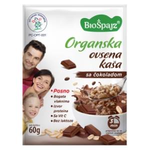 BIO ŠPAJZ ovsena kaša čokolada 60g