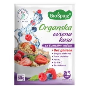 BIO ŠPAJZ ovsena kaša šumsko voće 60g