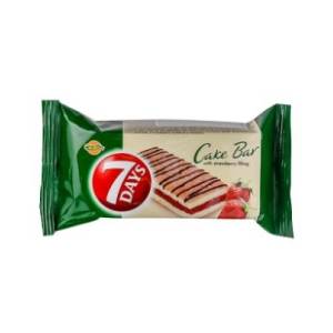 Biskvit 7 DAYS Cake bar Cocoa strawberry 32g