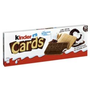 Biskvit KINDER cards 128g