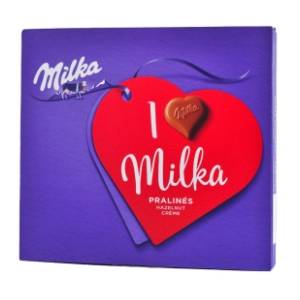 Bombonjere MILKA I Love Milka nut nougat 110g