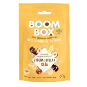 BOOM BOX ovsena kaša čokolada banana lešnik 60g