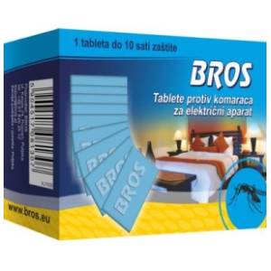 BROS tablete za električni aparat protiv komaraca 20kom