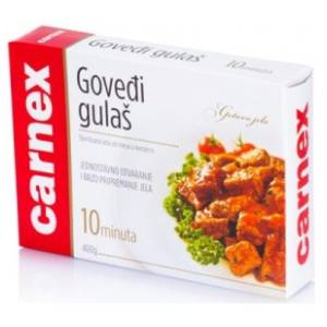 CARNEX Goveđi gulaš 400g