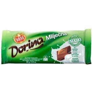 Čokolada KRAŠ Dorina bez šećera 80g