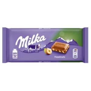 Čokolada MILKA lešnik 80g
