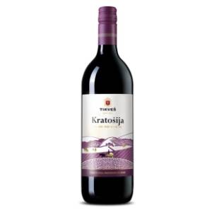 Crno vino TIKVEŠ Kratošija 1l