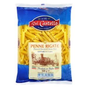 Testenina DEL CASTELLO Penne rigate 500g