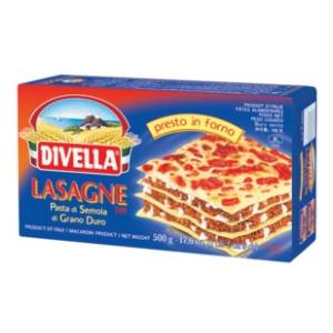 DIVELLA Lasagne 500g
