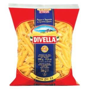 DIVELLA Penne ziti rigate 500g