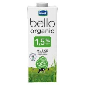 Dugotrajno mleko BELLO organsko 1,5%mm 1l