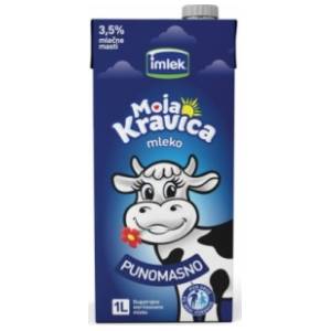 Dugotrajno mleko IMLEK Moja kravica punomasno 3,5%mm 1l