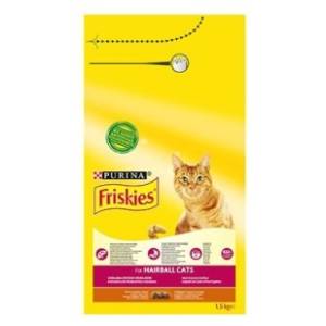 FRISKIES Hairball piletina i povrće 1,5kg