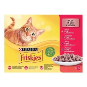 FRISKIES piletina govedina jagnjetina i pačetina 12x85g