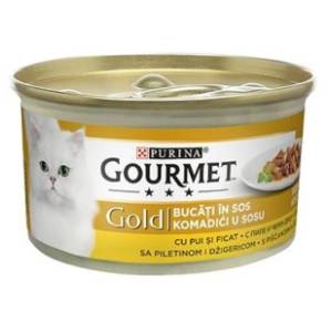 GOURMET Gold piletina i džigerica 85g