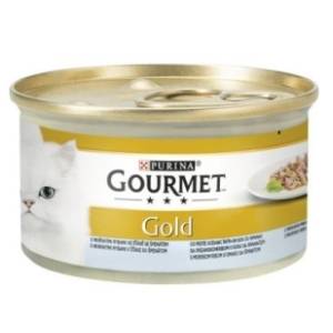 GOURMET Gold riba i spanać 85g