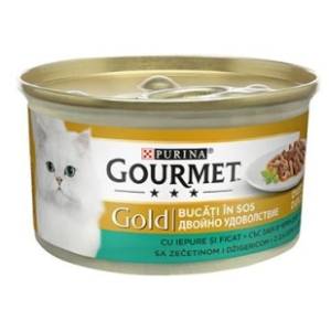 GOURMET Gold zečetina i džigerica 85g