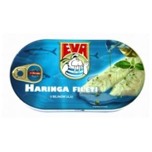 EVA  haringa u biljnom ulju 170g