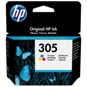 HP 305 cyan magenta žuti kertridž (3YM60AE)