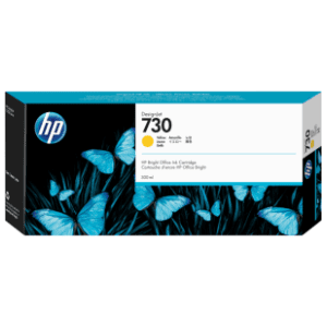 HP 730 žuti kertridž (P2V70A)