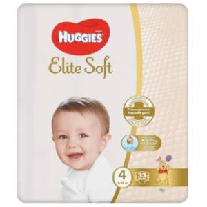 HUGGIES pelene Elite Soft 4 33kom